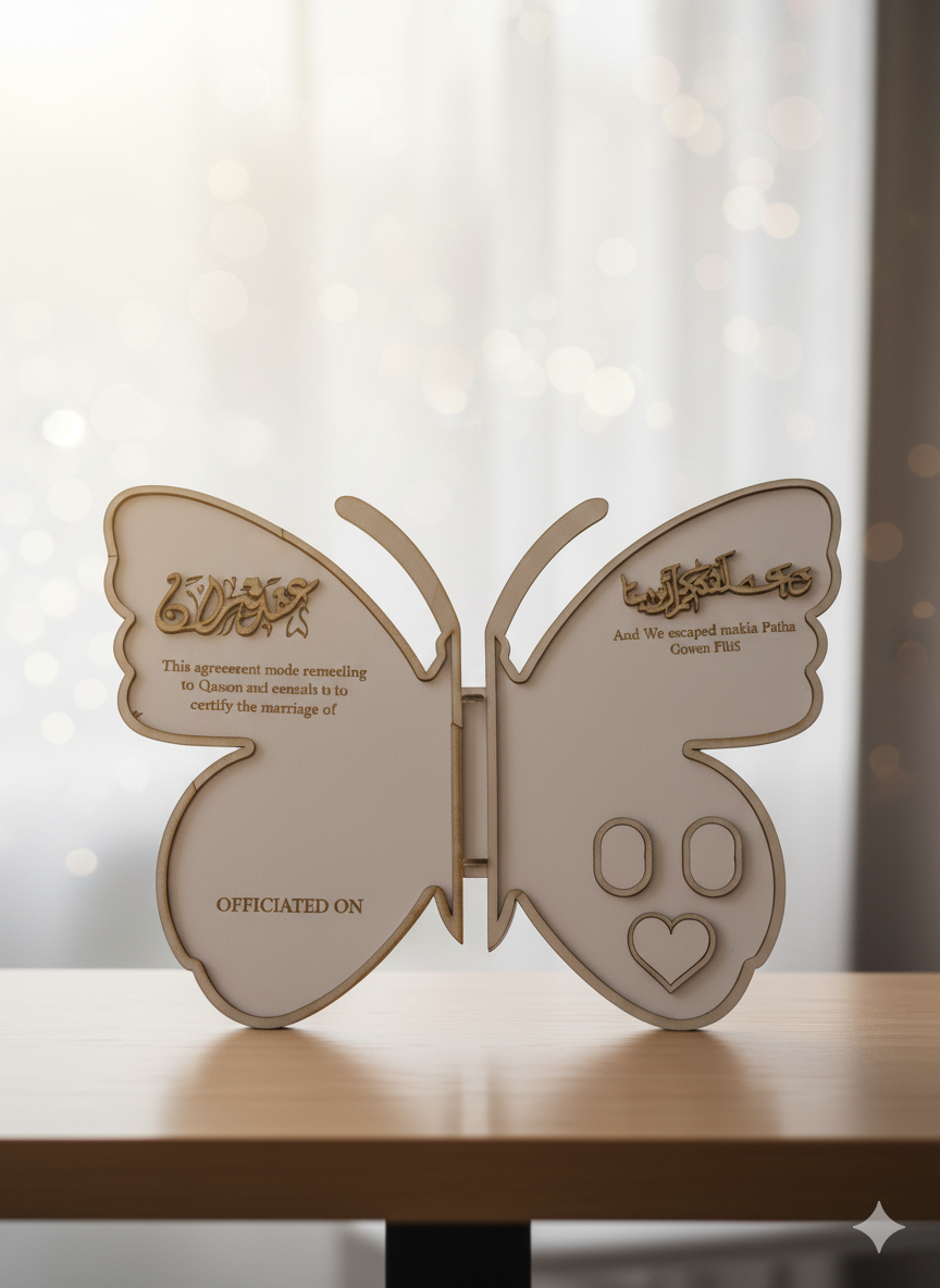 طارت كتب كتاب - فراشة فضي